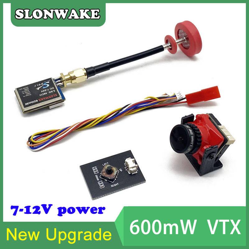 Drone Rc Controller And Receiver - 5.8G 48CH 600mW adjustable VTX-CAM FPV
