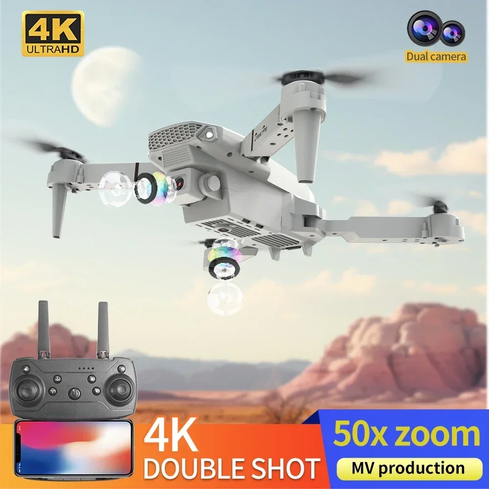 Drone Pro Rc Ufo - 4K HD Camera E88 Mini Drone