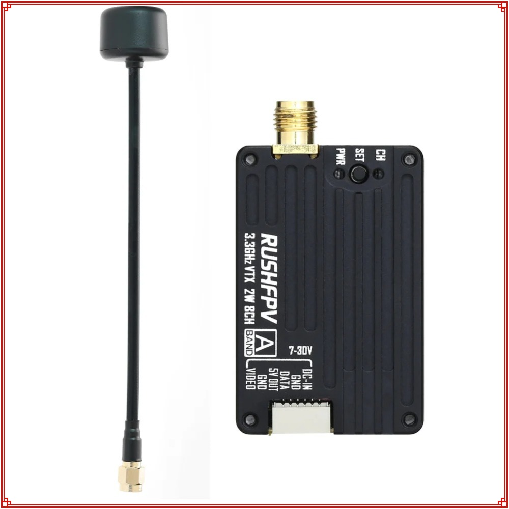 Drone Rc Controller And Receiver - 2026 New RUSHFPV 3.3G 2W VTX