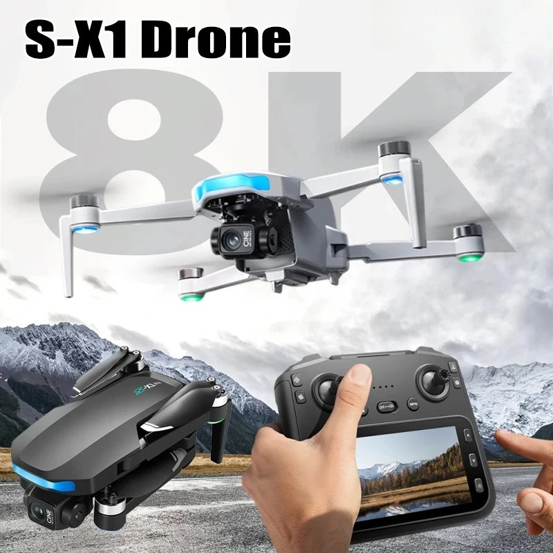 Drone X1 Rc - Original S-X1 Drone 8K HD Professional