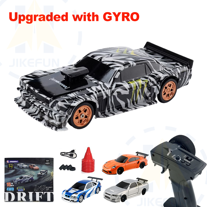 Upgraded Gyro 1/43 RC Drifting - Rc Drift Car Kit ulasan dan harga