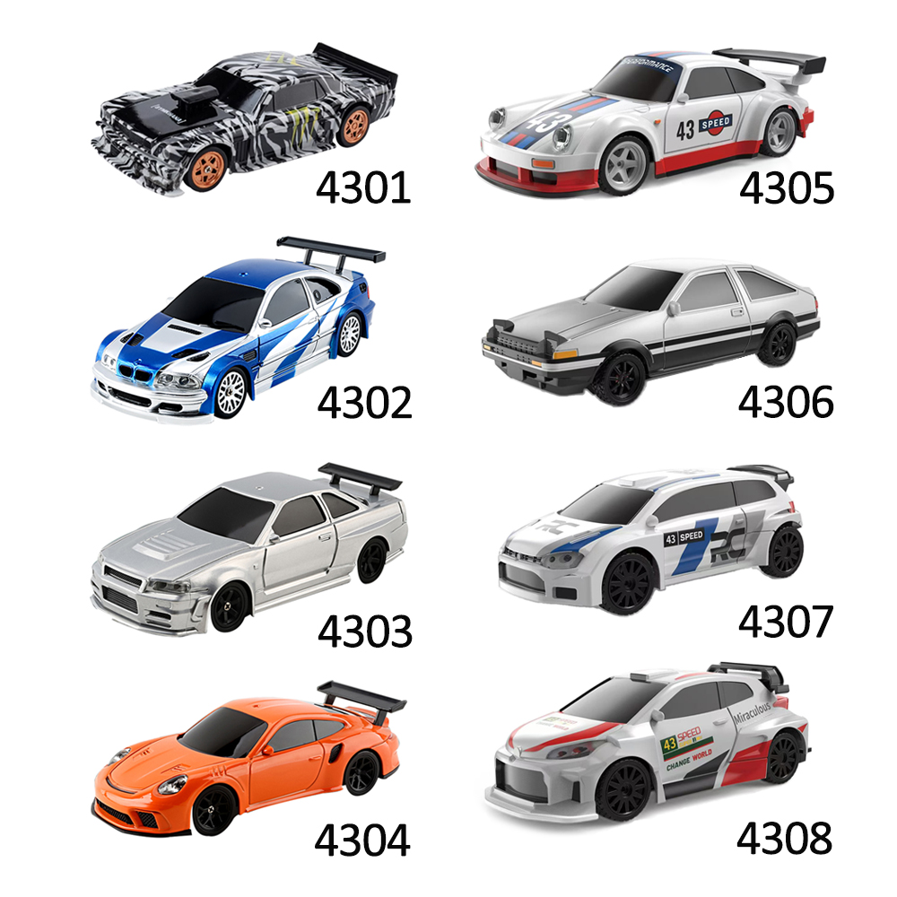 Upgraded Gyro 1/43 RC Drifting - Rc Drift Car Kit ulasan dan harga