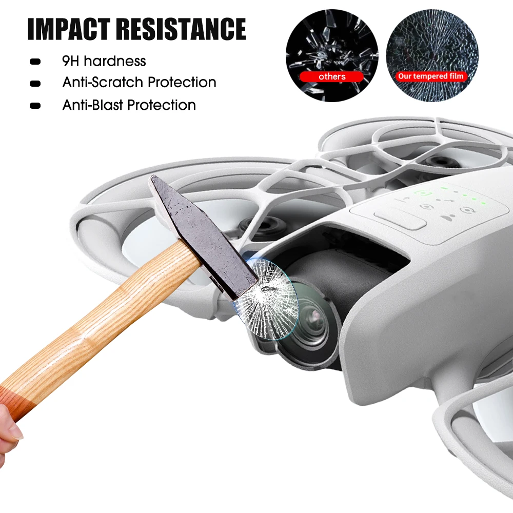 10/5/1PCS Tempered Glass Camer - Drone Udi Rc ulasan dan harga