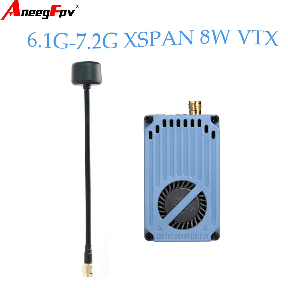 RUSHFPV 6.1‑7.2G 8W X61728 VTX - Drone Rc Controller And Receiver ulasan dan harga