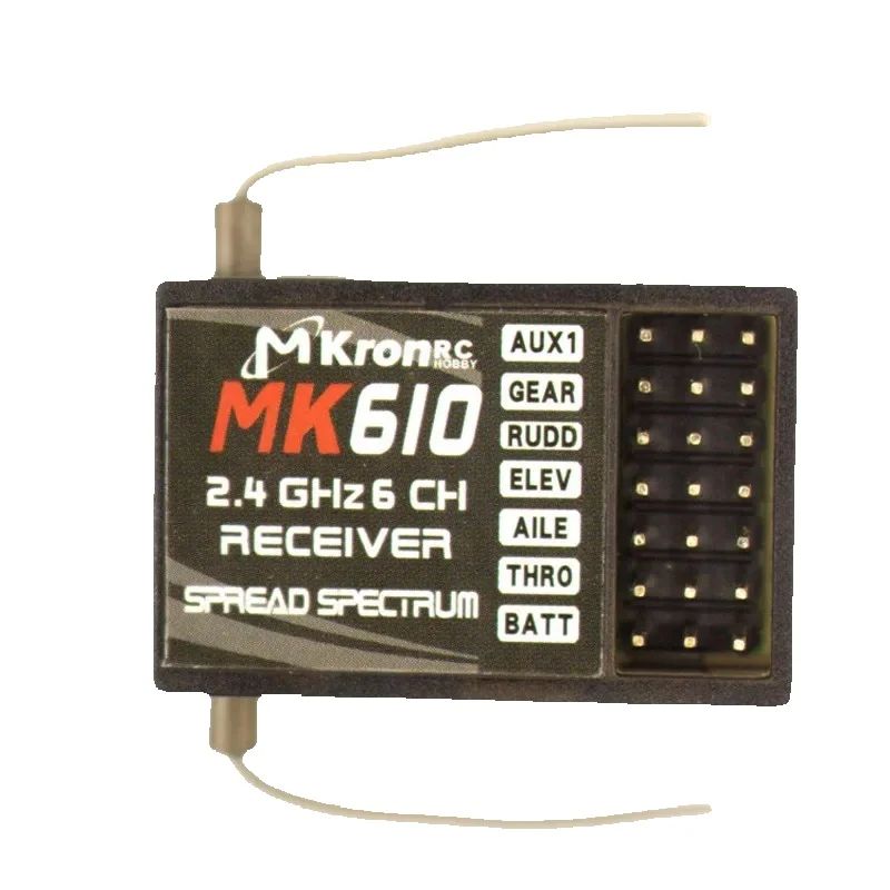 DSM2 MK610 AR6100 2.4G 6CH RC  - Drone Rc Controller And Receiver ulasan dan harga