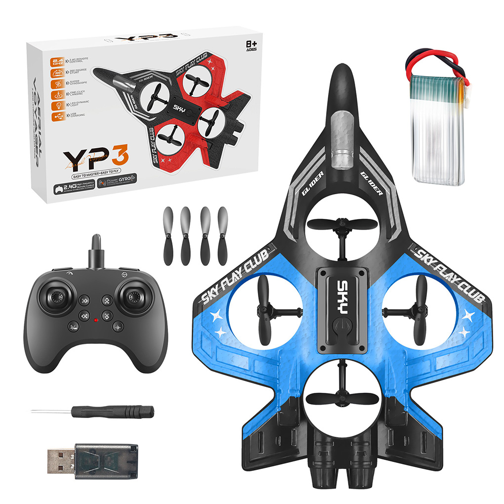 2.4G RC Drone with Light Flyin - Drone Rc Fighter Jet ulasan dan harga