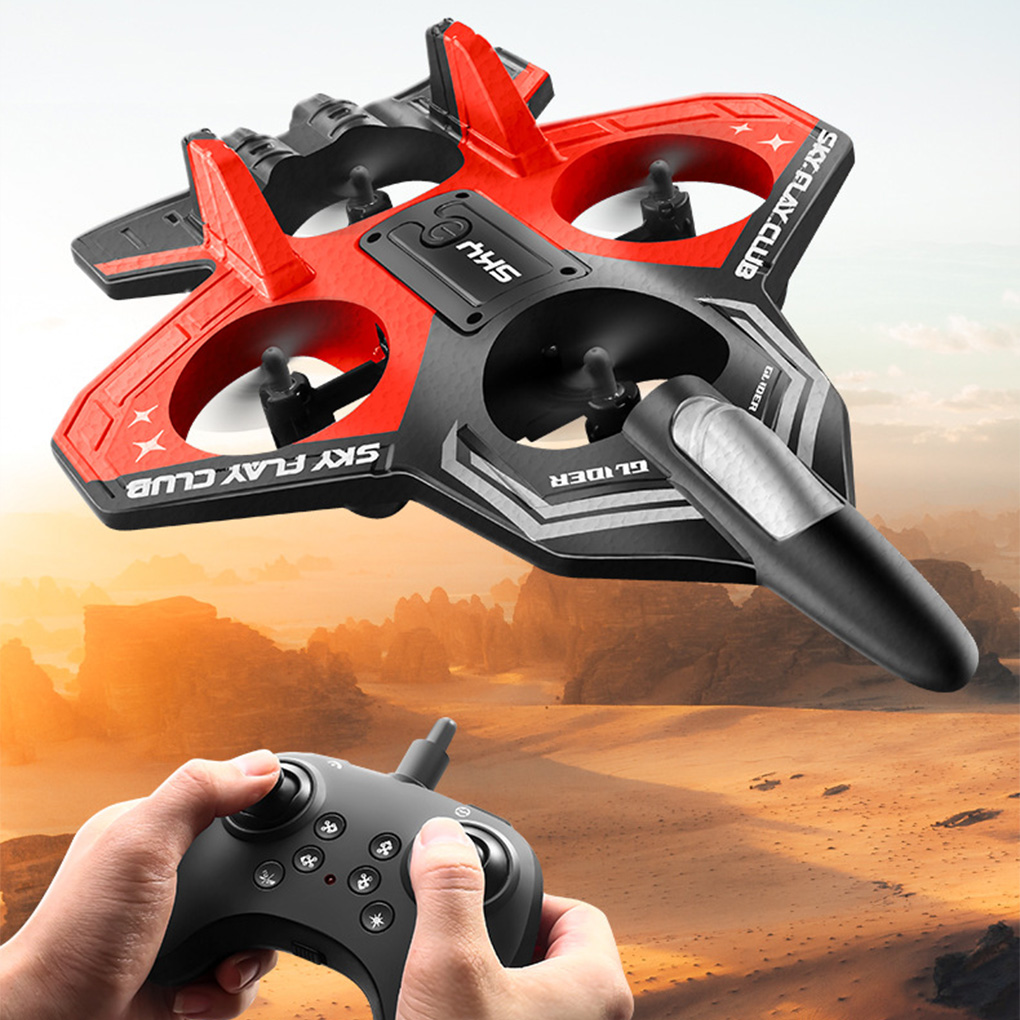 2.4G RC Drone with Light Flyin - Drone Rc Fighter Jet ulasan dan harga