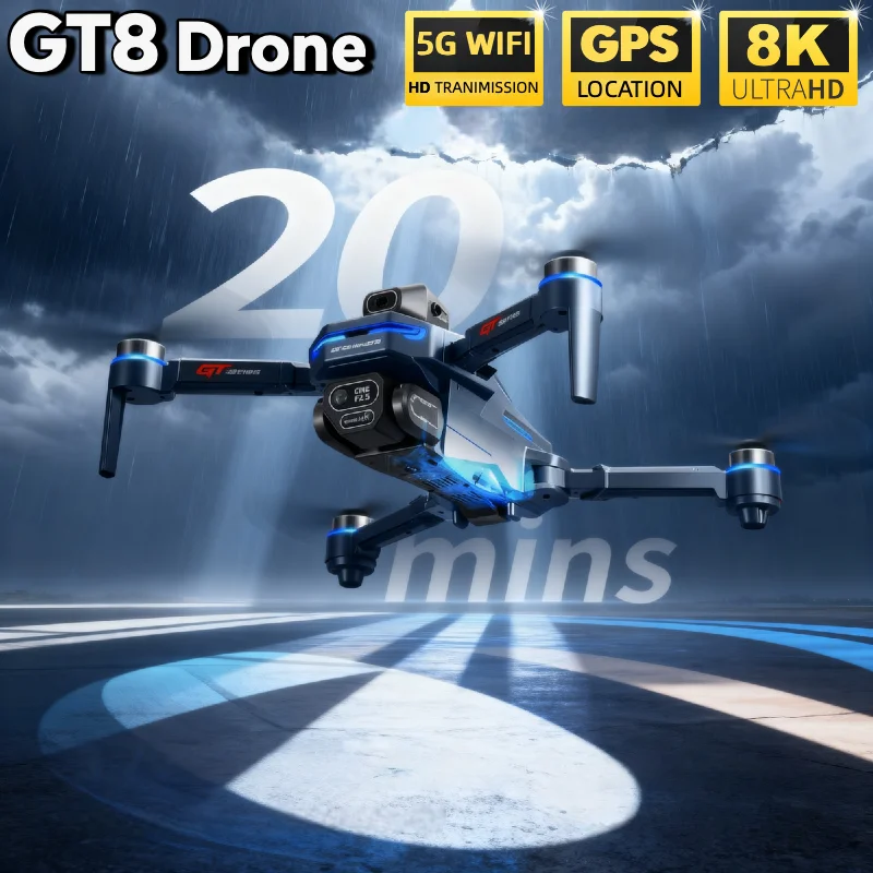 HOT For LSRC GT8 Drone 4K Prof - Drone Rc Holder ulasan dan harga