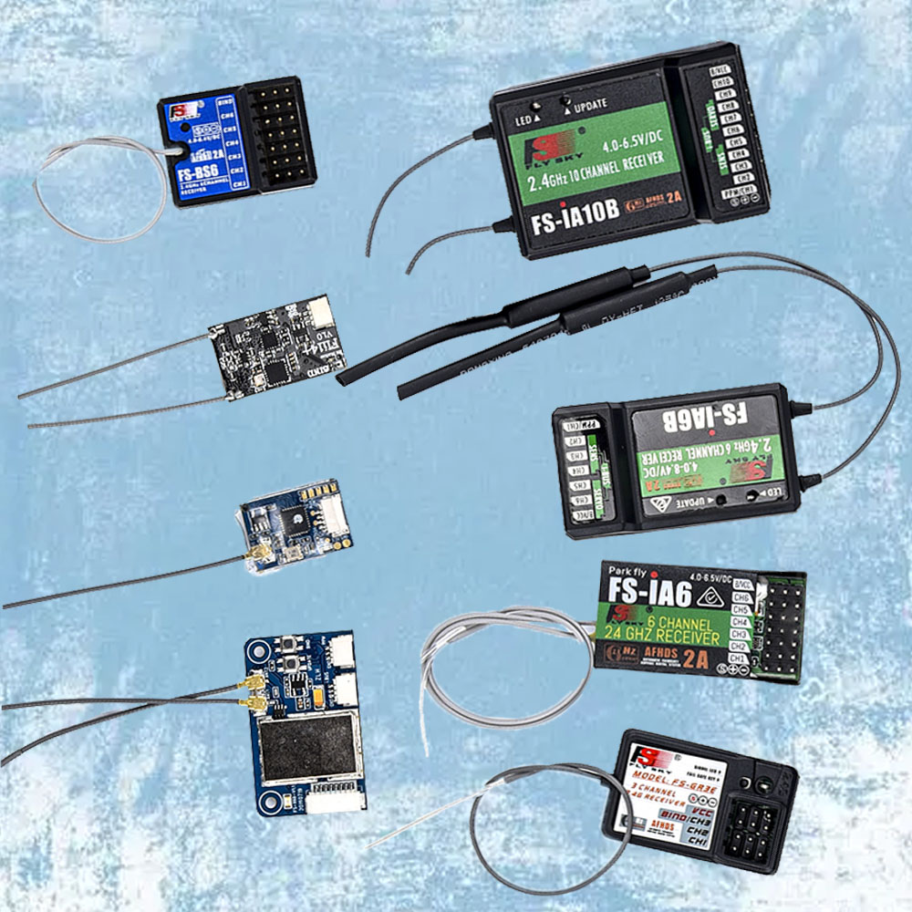 Flysky RC Receiver FS-IA6 IA6B - Drone Rc Controller And Receiver ulasan dan harga