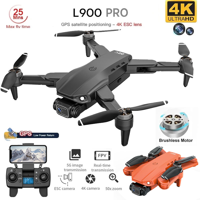 L900 Pro GPS Drone 4K Professi - Drone Rc Harness ulasan dan harga