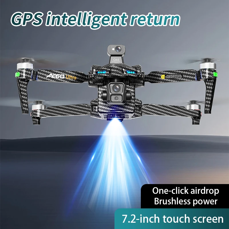 2025 AE60 URTLA GPS Drone 8K C - Drone Rc Holder ulasan dan harga