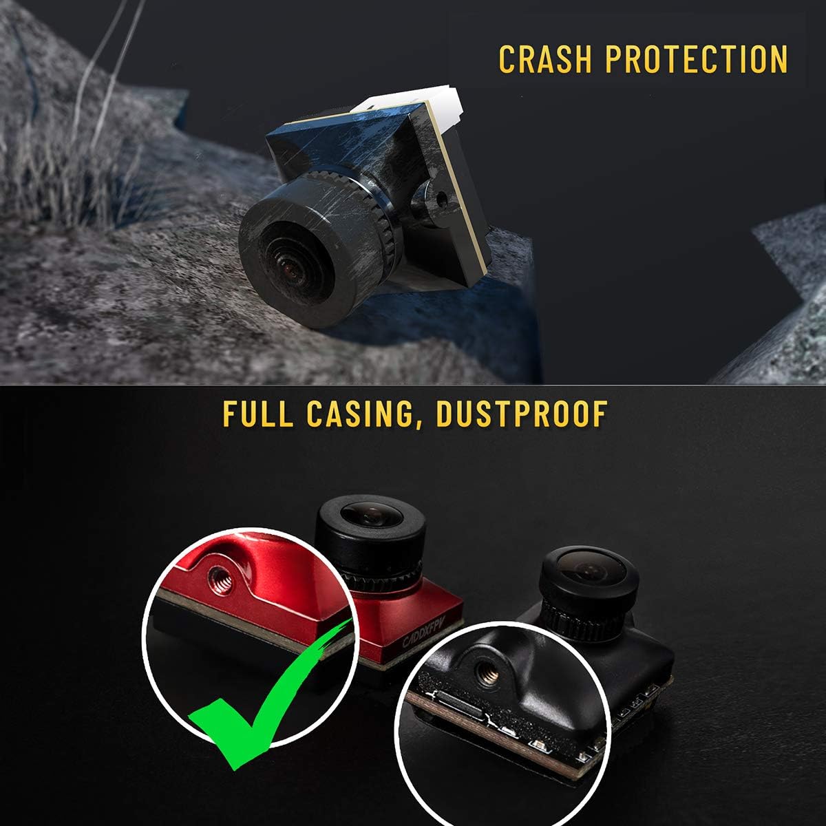 CADDX Micro FPV Camera Ratel 2 - Drone Rc With Camera ulasan dan harga