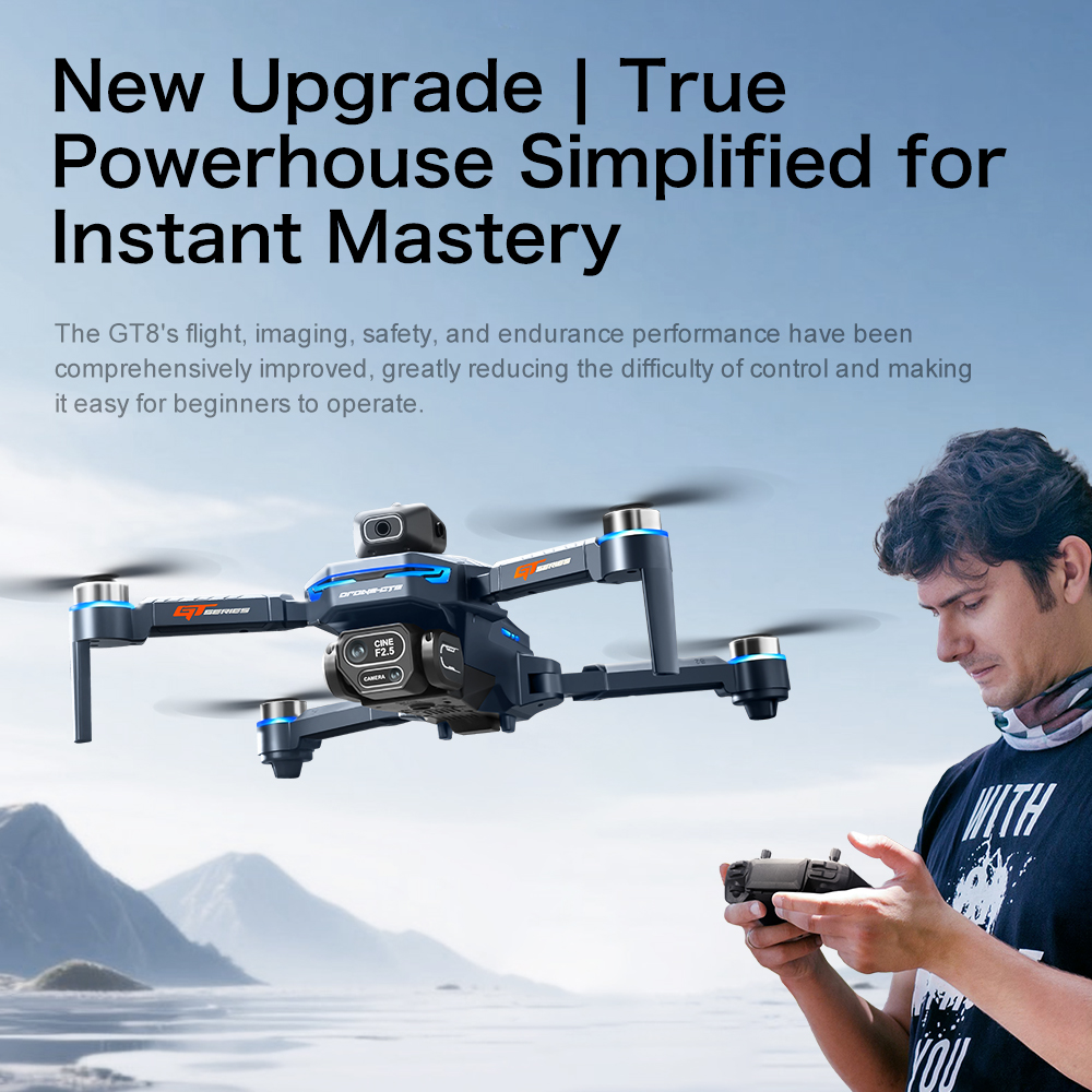 Original GT8 Drone 8K Professi - Drone Rc Harness ulasan dan harga
