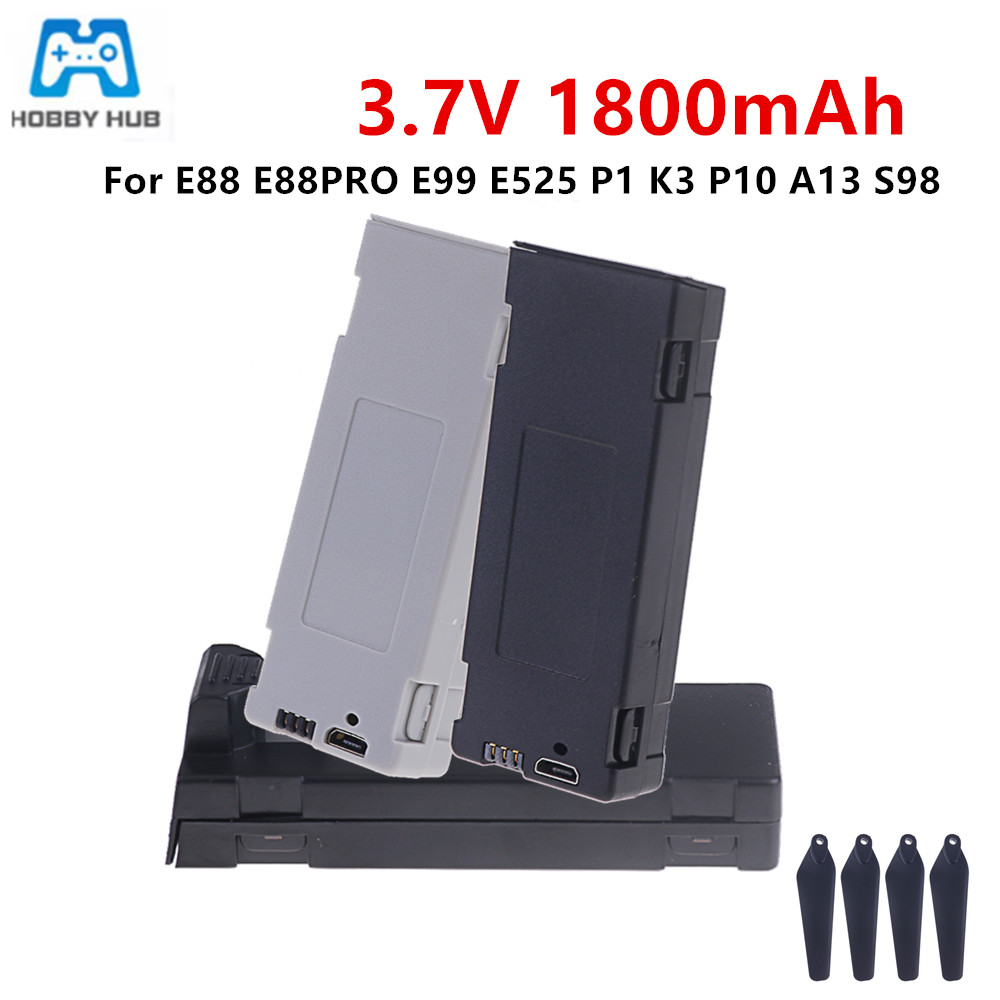 For E88 Battery Rechargeable B - Drone Rc E99 ulasan dan harga