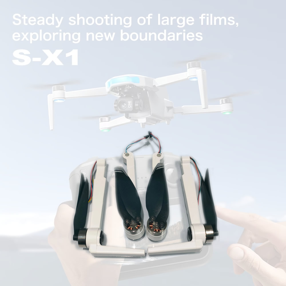 4PCS Brushless Motor Arm With  - Drone X1 Rc ulasan dan harga