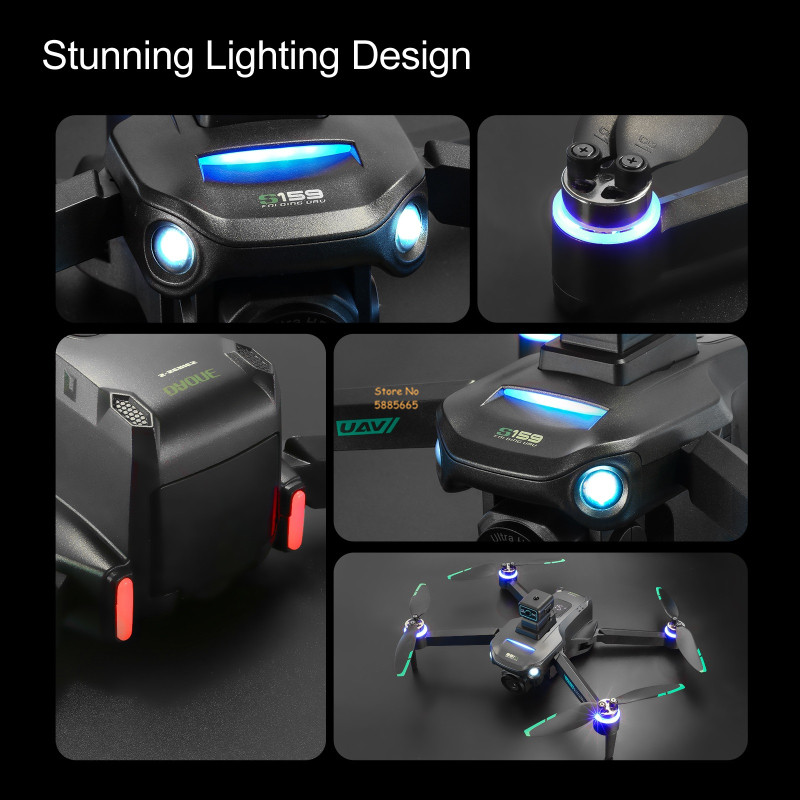 8K Dual Camera 5G WIFI FPV Rem - Drone Rc Harness ulasan dan harga