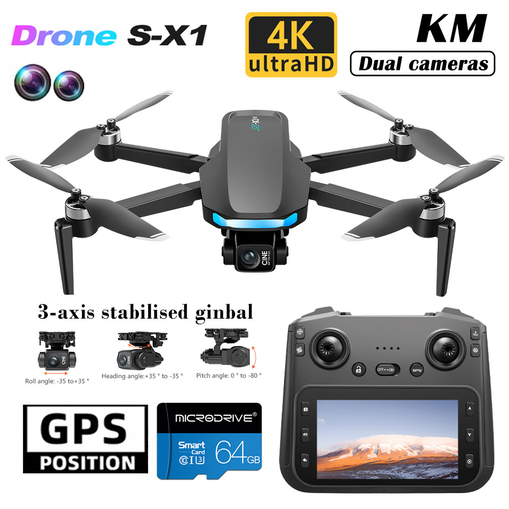 S-X1 New Drone with Screen 3-A - Drone X1 Rc ulasan dan harga