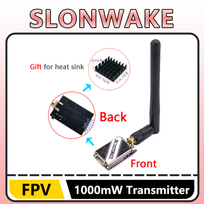 SLONWAKE  5.8G 48CH 1W VTX 100 - Drone Rc Controller And Receiver ulasan dan harga