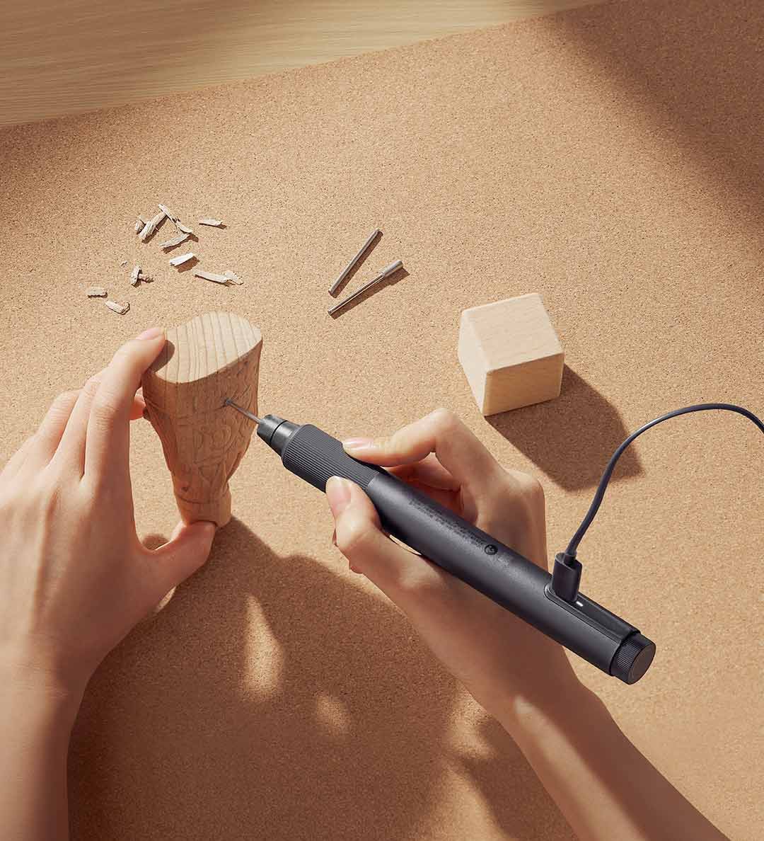 MIJIA Electric Grinding Pen 22 - Brushless Motor ulasan dan harga