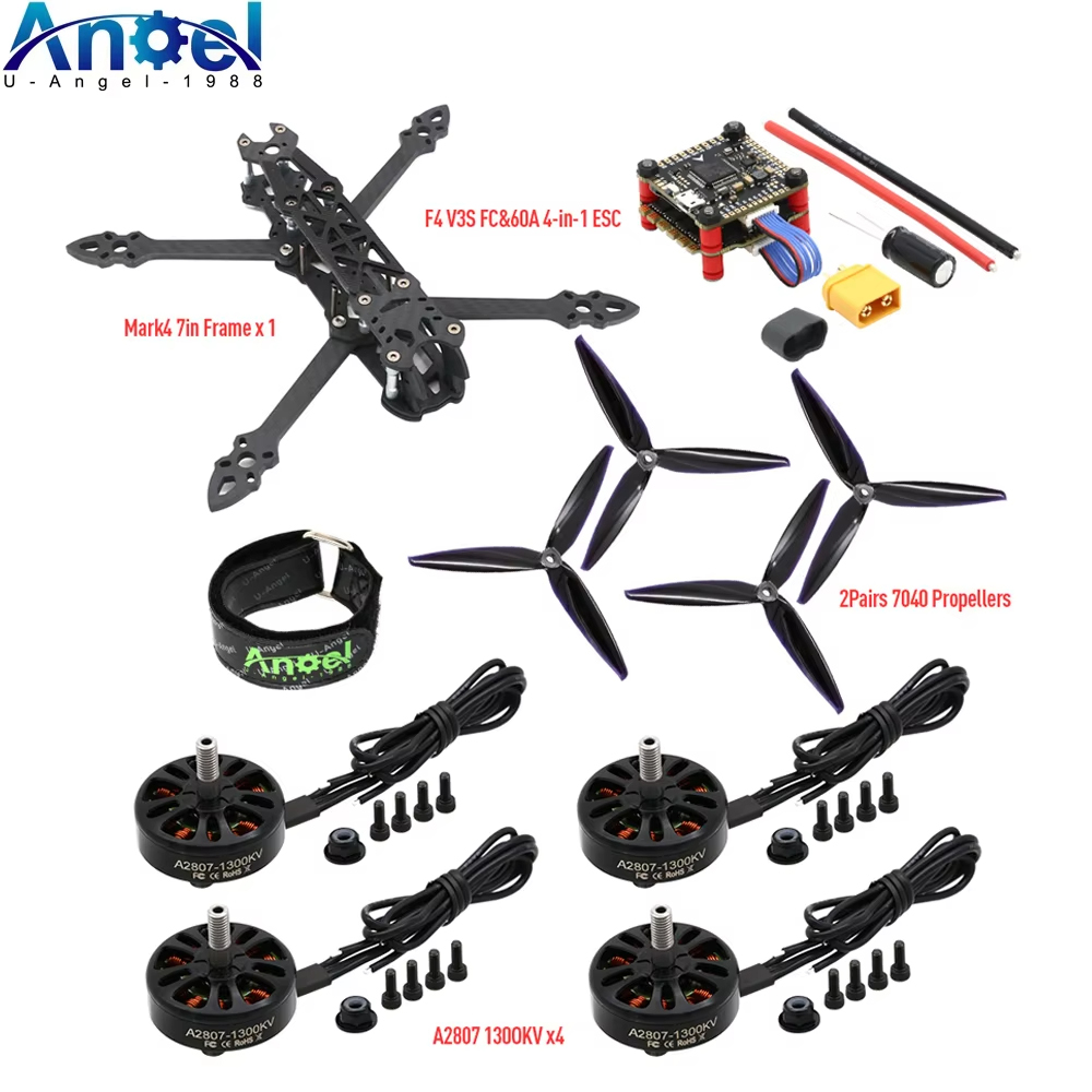 Mark4 Mark 4 7inch 295mm FPV F - Drone Rc Harness ulasan dan harga