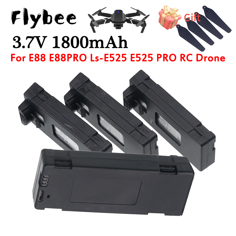 For E88 Battery Rechargeable B - Drone Rc E99 ulasan dan harga