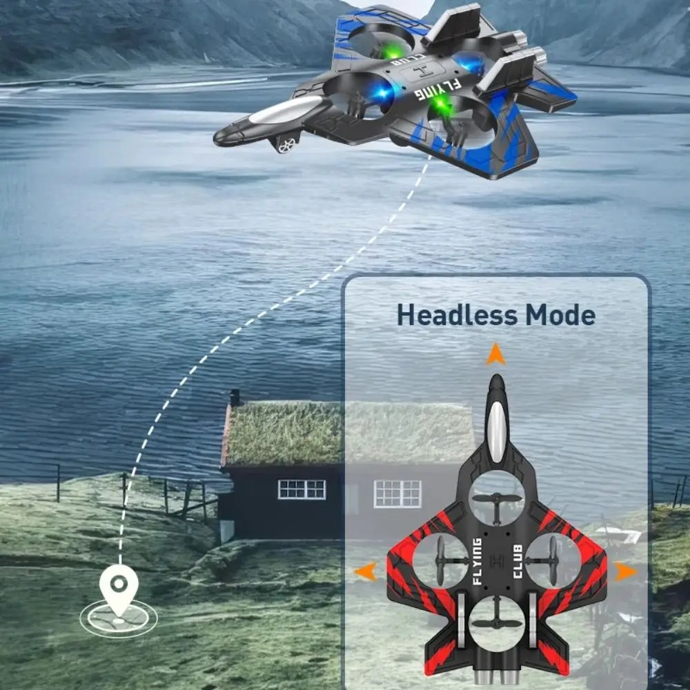2.4G Stunt Remote Control Glid - Drone Rc Fighter Jet ulasan dan harga