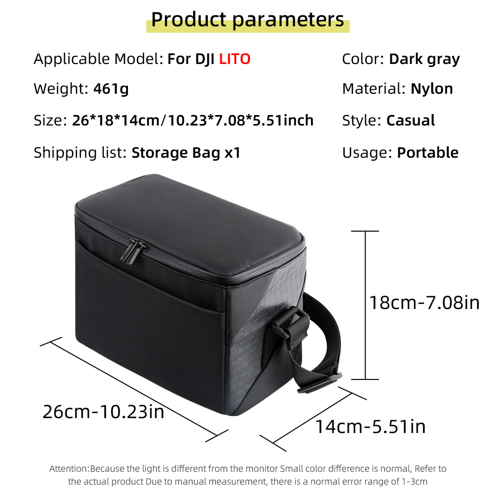 Carrying Case for DJI Lito X1  - Drone X1 Rc ulasan dan harga