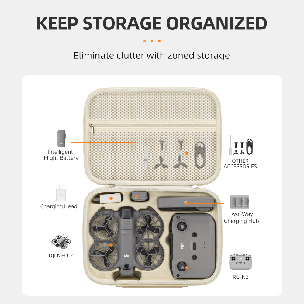 Storage Bag for DJI Neo 2 Fly  - Drone Rc Cover ulasan dan harga