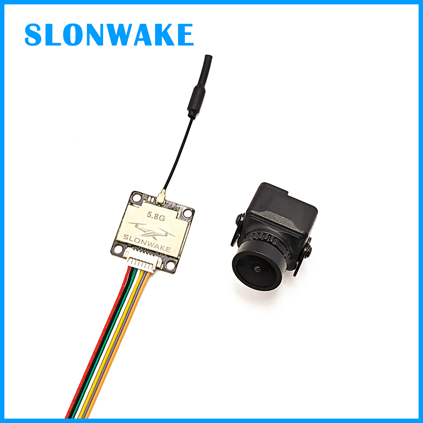SLONWAKE Ready to use 5.8G 48C - Drone Rc Controller And Receiver ulasan dan harga