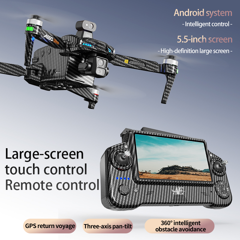 AE60 GPS Drone Professional 8K - Drone Rc Gps ulasan dan harga