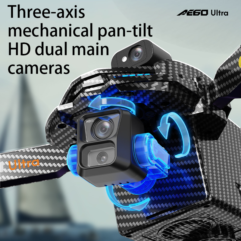 AE60 GPS Drone Professional 8K - Drone Rc Gps ulasan dan harga