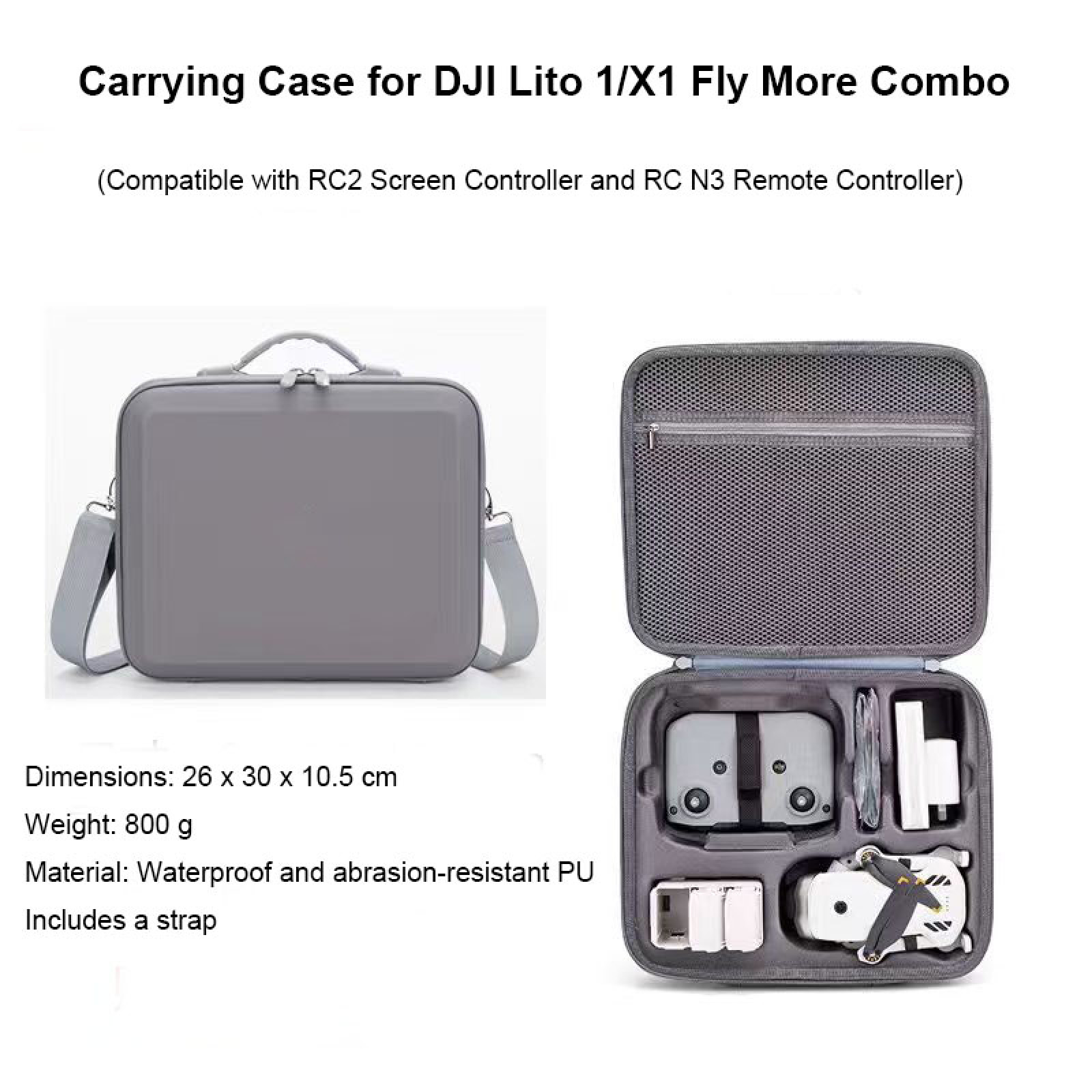 Watrtproof Carrying Case for D - Drone X1 Rc ulasan dan harga