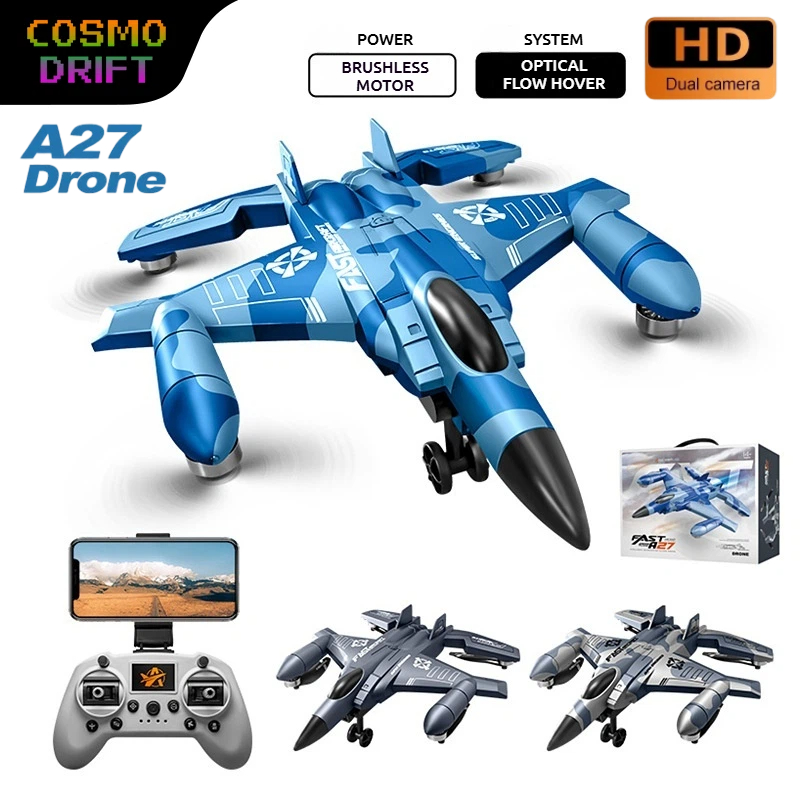 A27 Fighter Jet RC Plane Brush - Drone Rc Fighter Jet ulasan dan harga