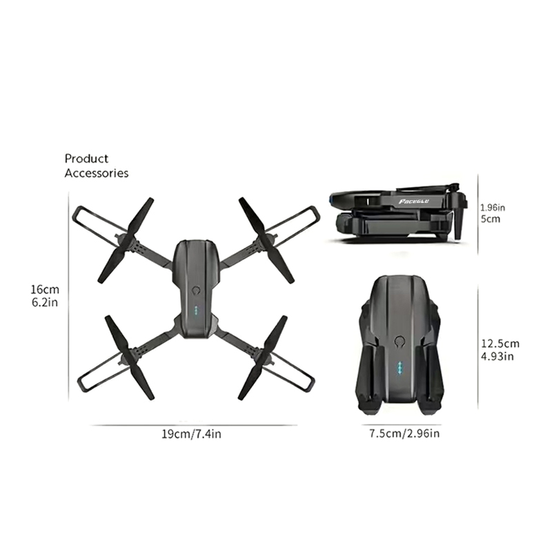 FACEGLE UAV E99 Nova RC Drone  - Drone Rc E99 ulasan dan harga
