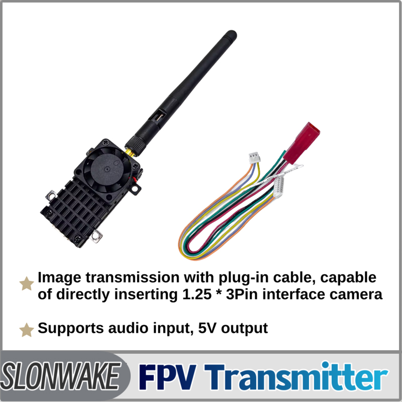 SLONWAKE 5.8G 3000mW Simulatio - Drone Rc Controller And Receiver ulasan dan harga