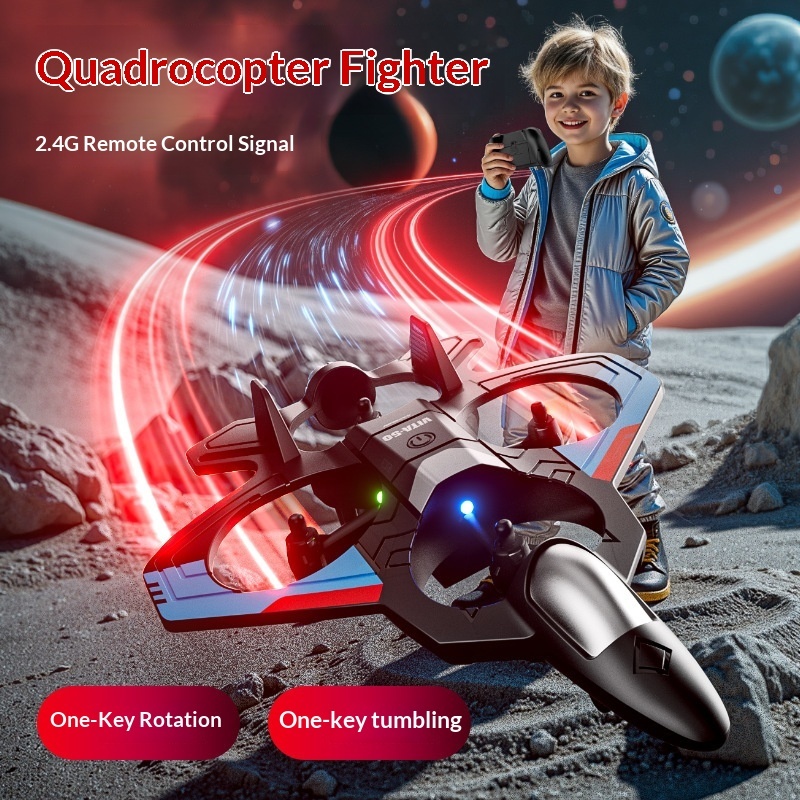 New V50 Glider Flying Helicopt - Drone Rc Fighter Jet ulasan dan harga