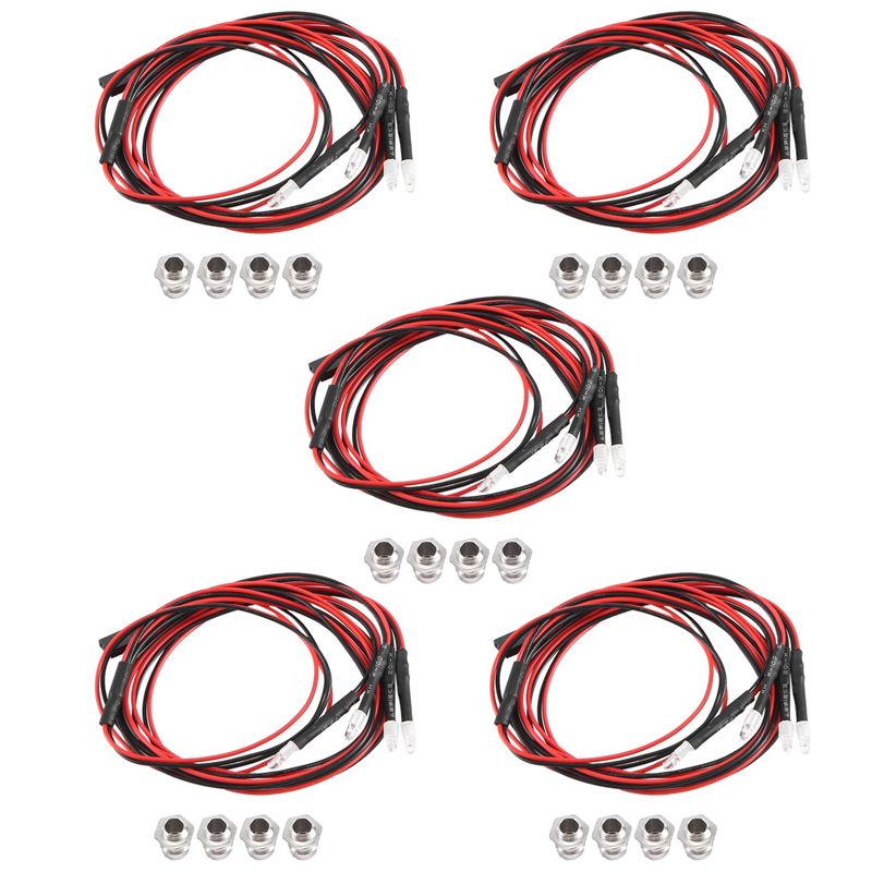 4 Leds 3Mm RC LED Light Kit Fo - Rc Drift Car Kit ulasan dan harga