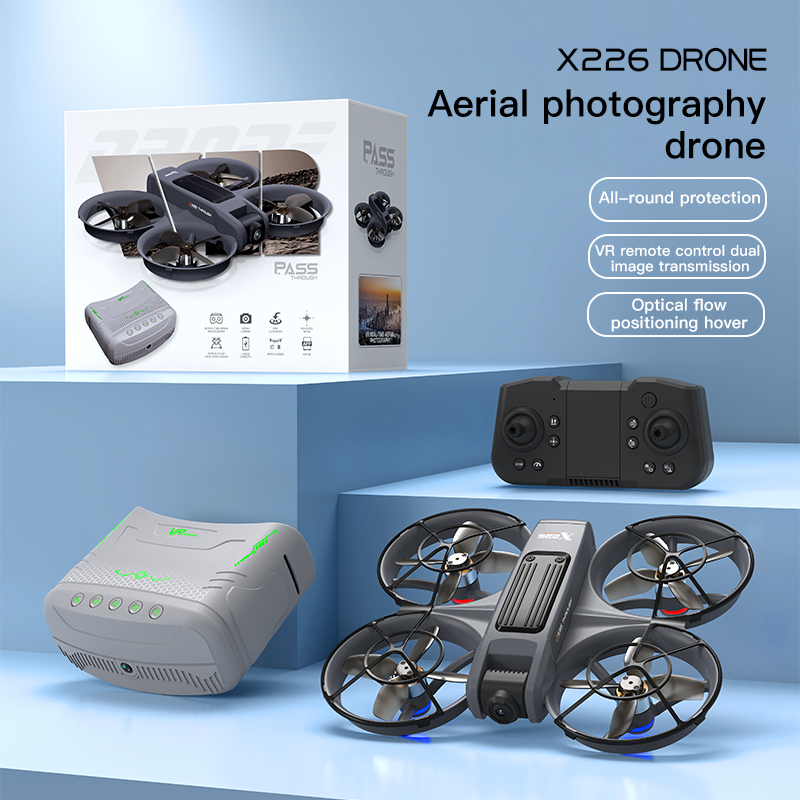 Lenovo X226 VR FPV 8K GPS Dron - Drone Pro Rc Ufo ulasan dan harga