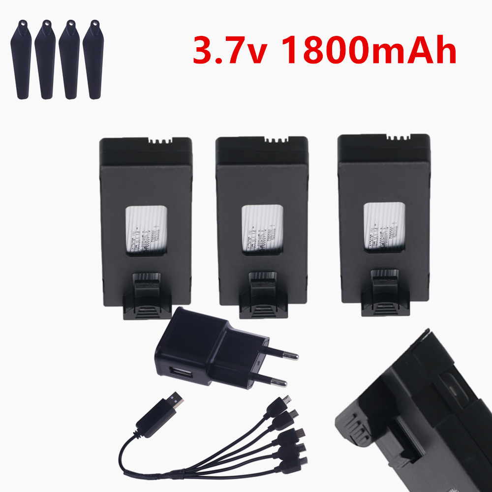 Rechargeable 3.7V Lipo Battery - Drone Rc E99 ulasan dan harga