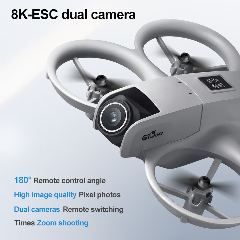 New GT3 With Screen Mini Drone - Drone Rc With Camera ulasan dan harga
