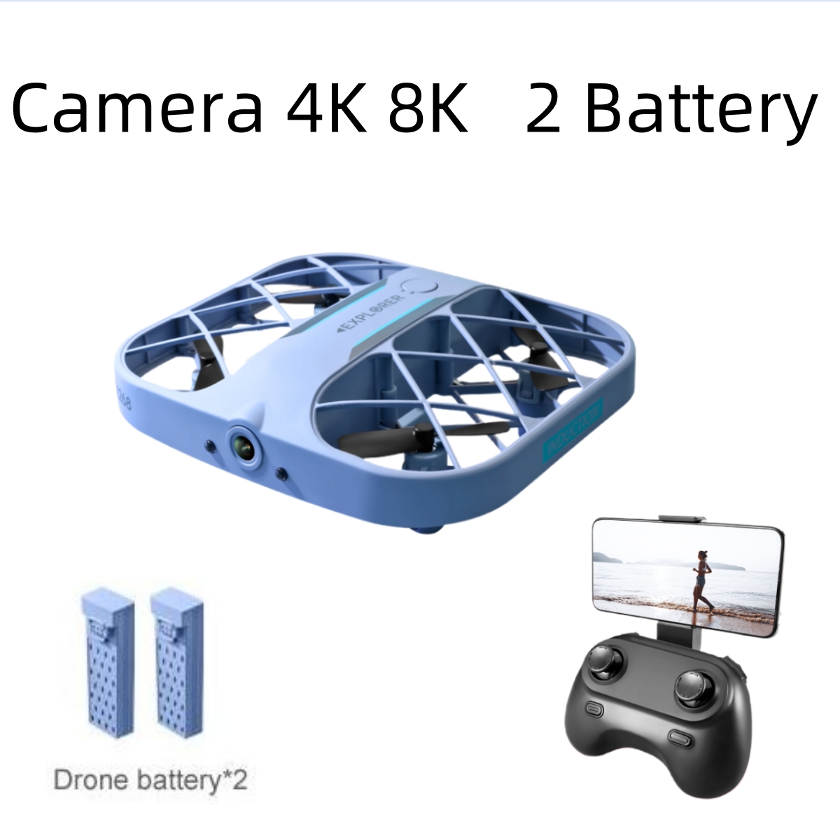 JJRC H107 FPV RC Drone with 2  - Drone Rc Harness ulasan dan harga